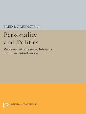 cover image of Personality and Politics